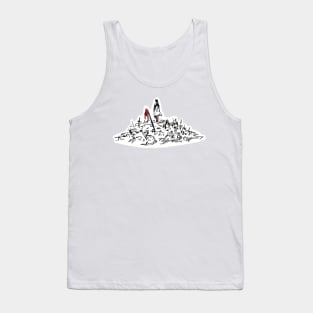 Red flag Tank Top